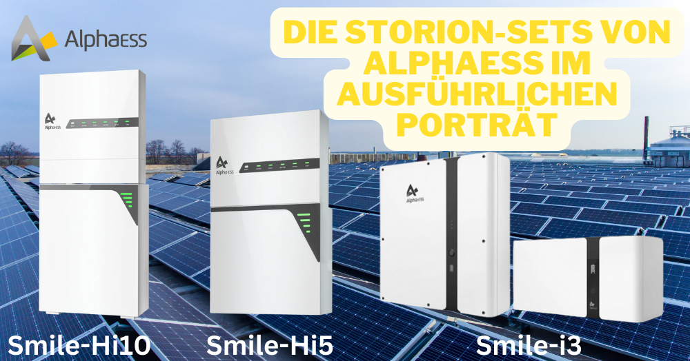 Kombinierte Kraft: Die Storion-Sets von AlphaESS