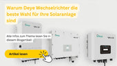 Deye Wechselrichter für Solaranlagen – Titelbild zum Blogartikel