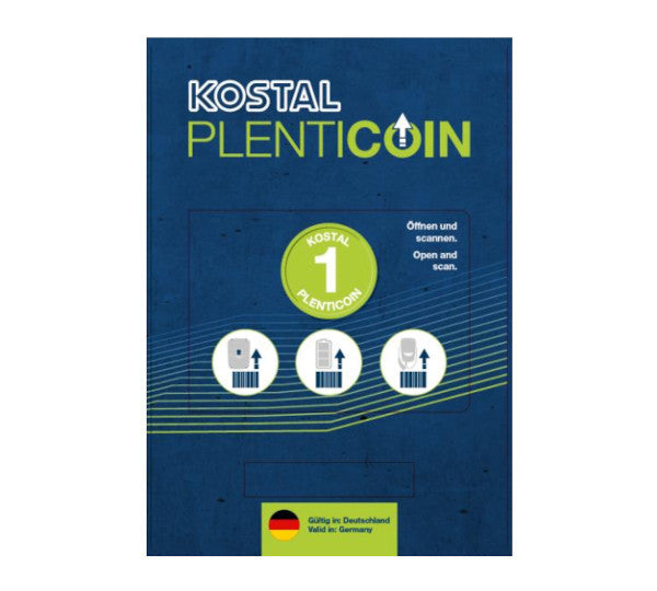 Kostal PLENTICOIN Karte DE zur Freischaltung von Gerätefunktionen