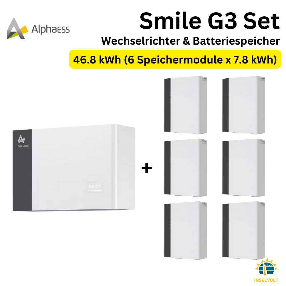 Alpha ESS Smile G3-T6 Wechselrichter und Batteriespeicher-Set