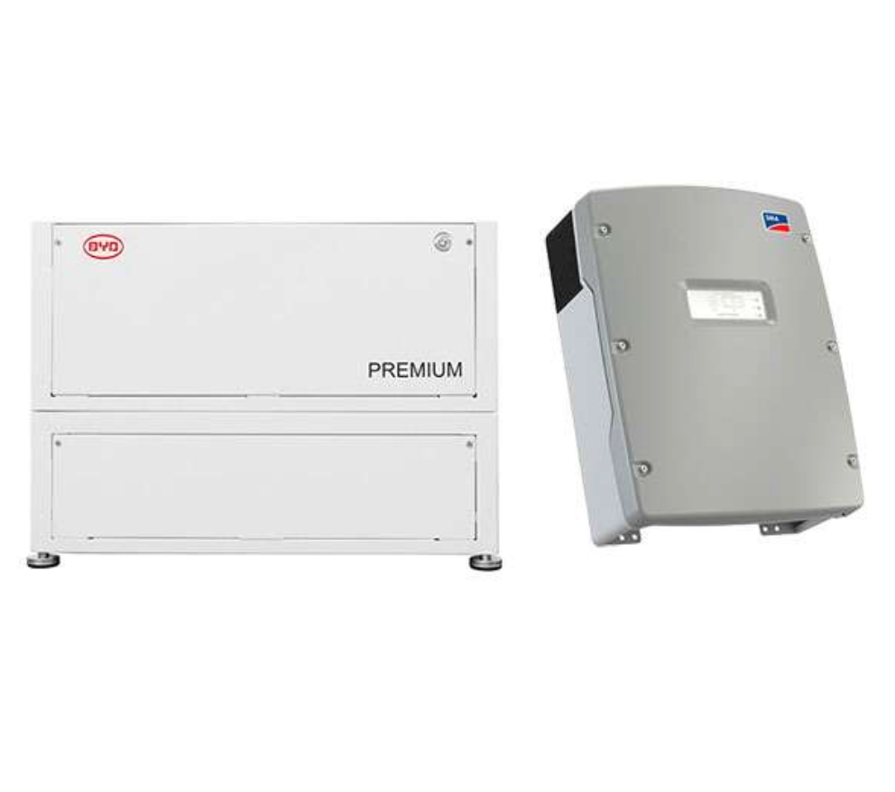 BYD + SMA (Bundle) B-BOX LVL 2021 15,4 (1 Stk./15,36 kWh) + 1x SI 6.0 Low Voltage Lithium-Ionen-Batteriespeichersystem