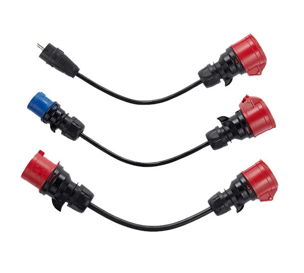 Fronius Adapter Set Wattpilot Go 11 CEE16 Rot + CEE Blau + Schutzkontaktstecker 16A