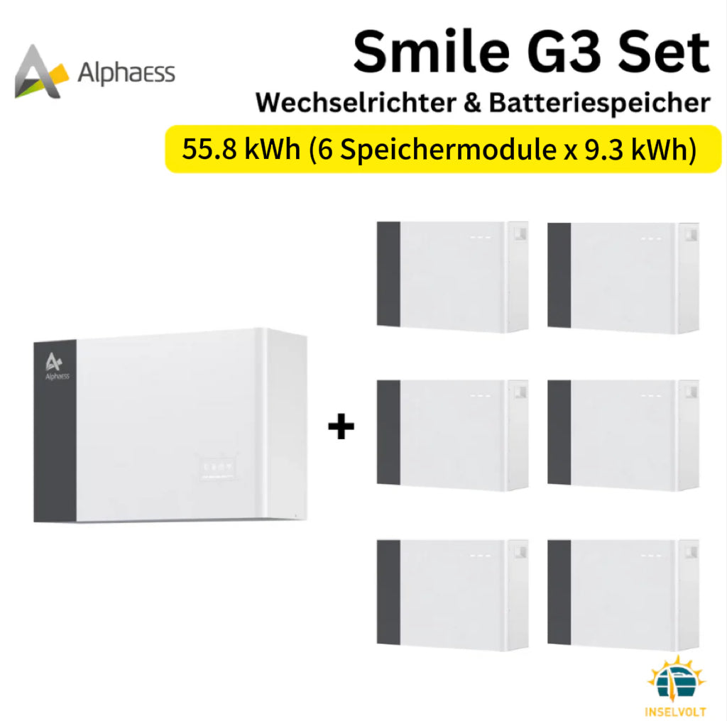Alpha ESS Smile G3-T20 Wechselrichter und Batteriespeicher-Set