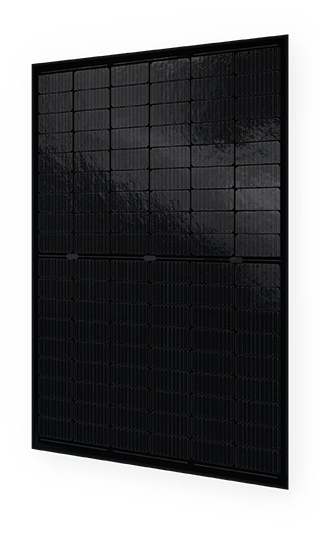 Bild von SOLITEK SOLID FRAMED, FULLBLACK 435W GLAS-GLAS, BIFAZIAL, FULL BLACK, MC4-EVO2