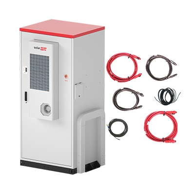 Bild von SolarEdge EXTENSION BATTERY CABINET FUeR CSS-OP HV-SPEICHER, 97,3 KWH NUTZBAR, INKL. CABLE-KIT