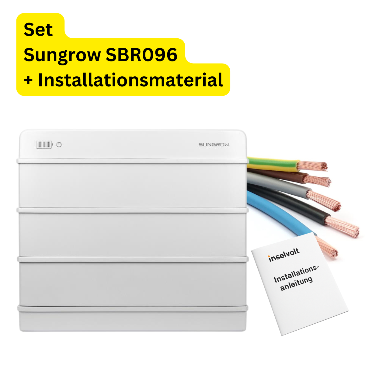 Sungrow SBR096 Batteriespeicher 9,6 kWh Version 13.2