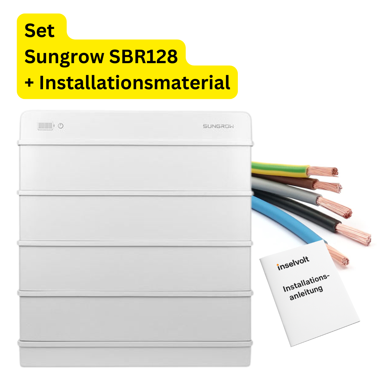 Sungrow SBR128 Batteriespeicher 12,8 kWh v13.2