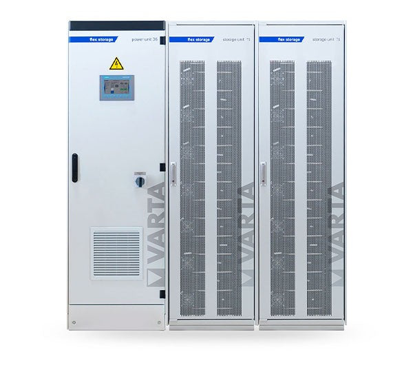 Bild von Varta VARTA FLEX STORAGE E 36/150, GEWERBESPEICHER 135 KWH NUTZBAR, 36KW WR, INKL. INBETRIEBNAHME