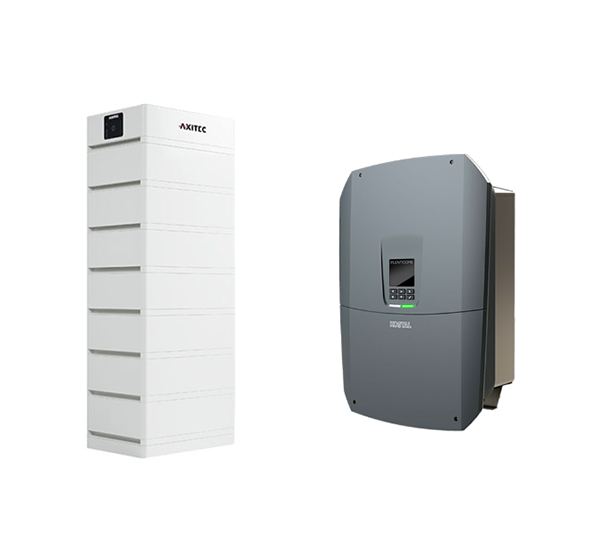 AXITEC + Kostal AXIstorage Li SV1 23.6 + Plenticore L G3 HV-System, 15,0-20,0 kW, 23,6 kWh nutzbar,3-phasig