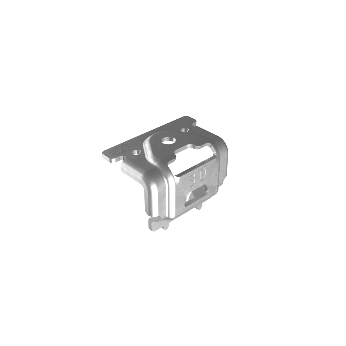 Esdec FlatFix Endklemme, 30 mm Profilstärke