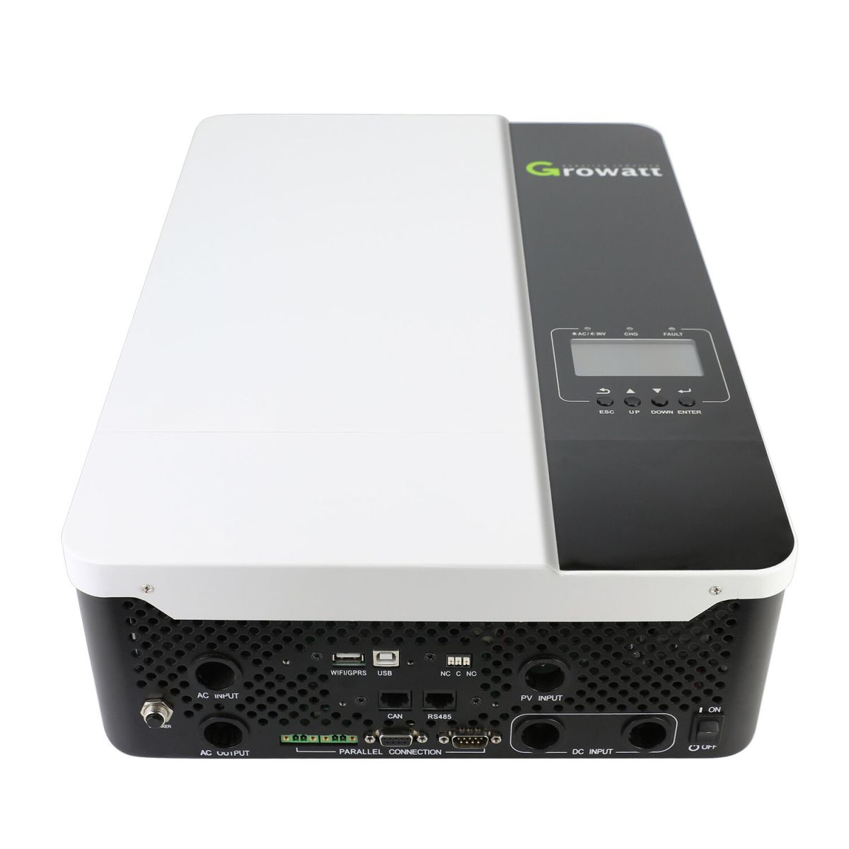 WiFi-Off-Grid-Wechselrichter Growatt SPF 5000 ES mit intelligenter Steuerung, kommagetrennte Schreibweise