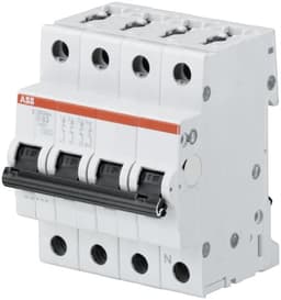 Bild von ABB S203-B50NA Miniature Sicherungsautomat - 3+NP - B - 50 A