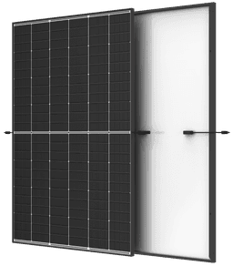Bild von Trina Vertex S+ N-Type Dual Glass 450W - Triple-Cut 1500V (schwarzer Rahmen)