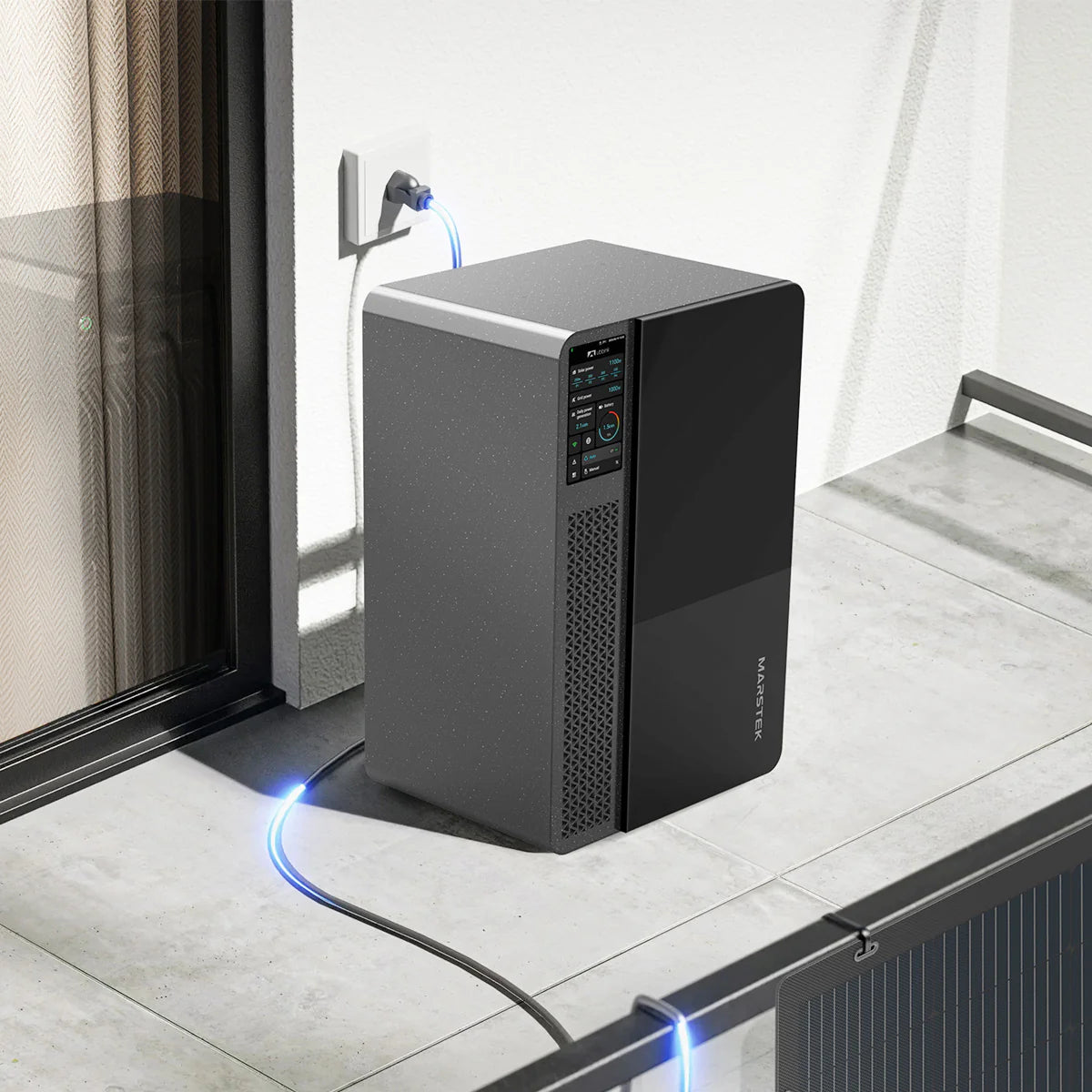 Marstek Jupiter-E 5120Wh Balkonkraftwerk-Speicher mit Wechselrichter