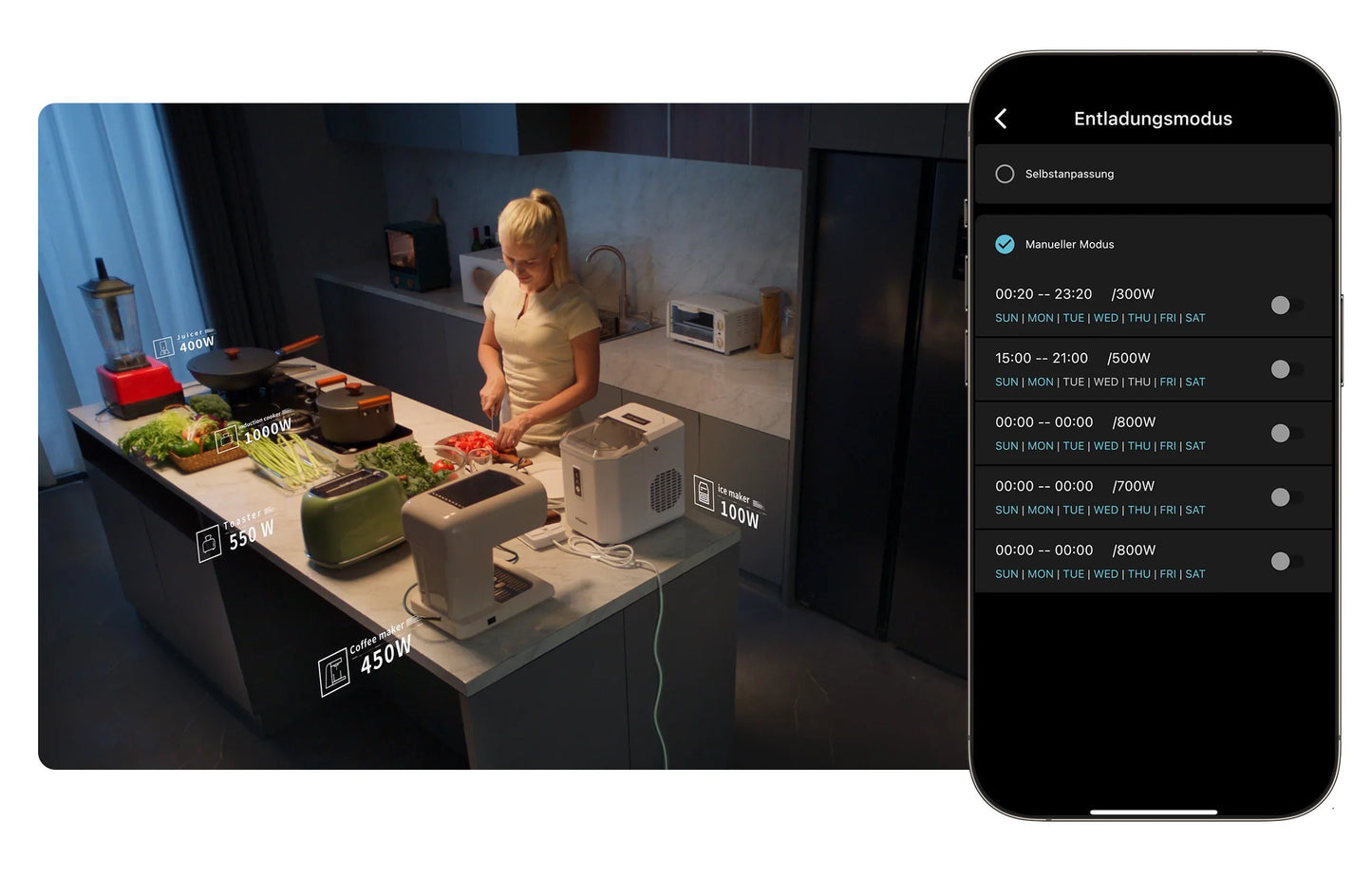 Marstek Jupiter C Solarspeicher 2560Wh + 800W Wechselrichter