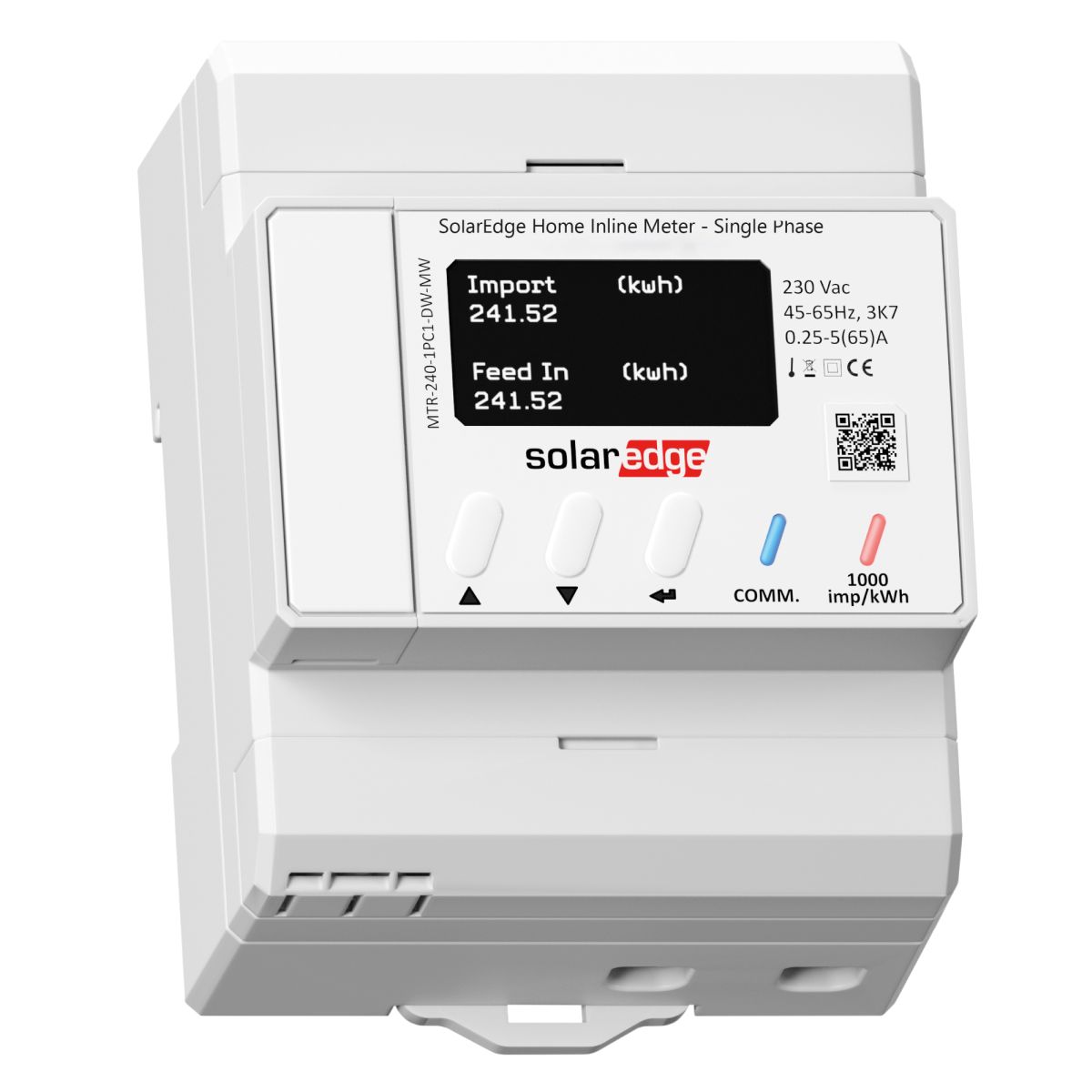 SolarEdge Energiemessgerät mit Energy Net, 1PH 230V, 65A