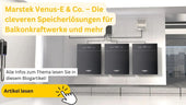 Marstek Speicherlösungen für Balkonkraftwerke