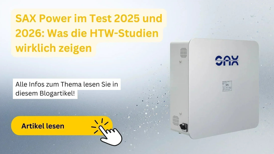 SAX Power im Test 2025 und 2026 mit Heimspeicher und Artikelhinweis