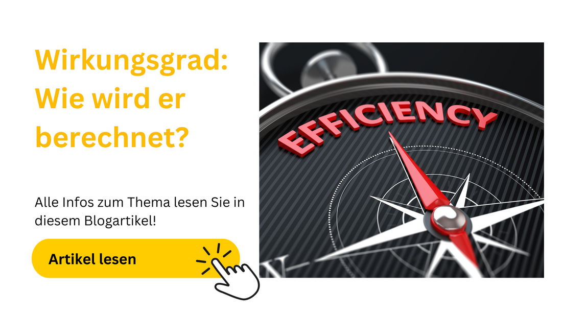 Ermittlung des Wirkungsgrades bei Photovoltaikanlagen