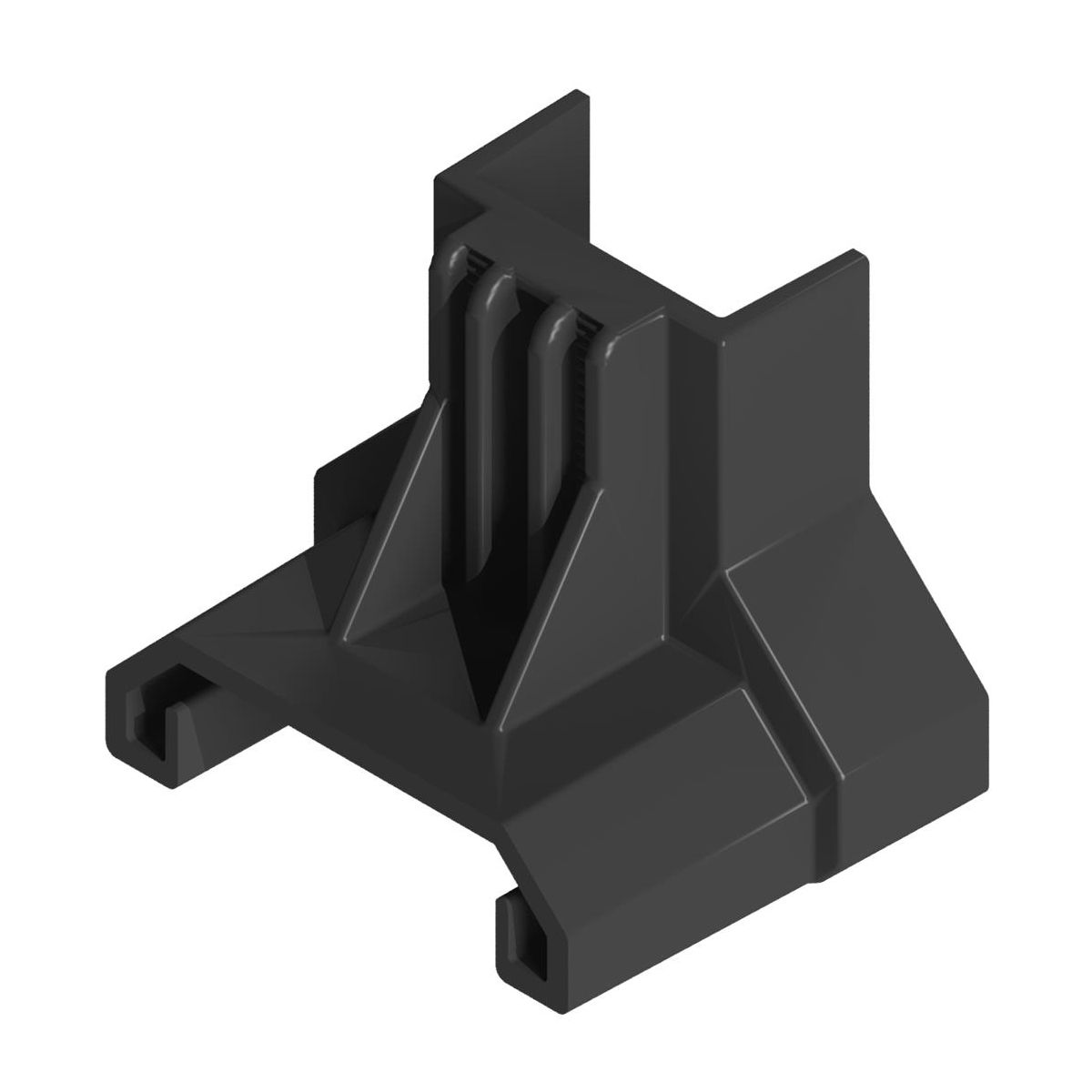Esdec ClickFit EVO - Endklemmhalterung Schwarz