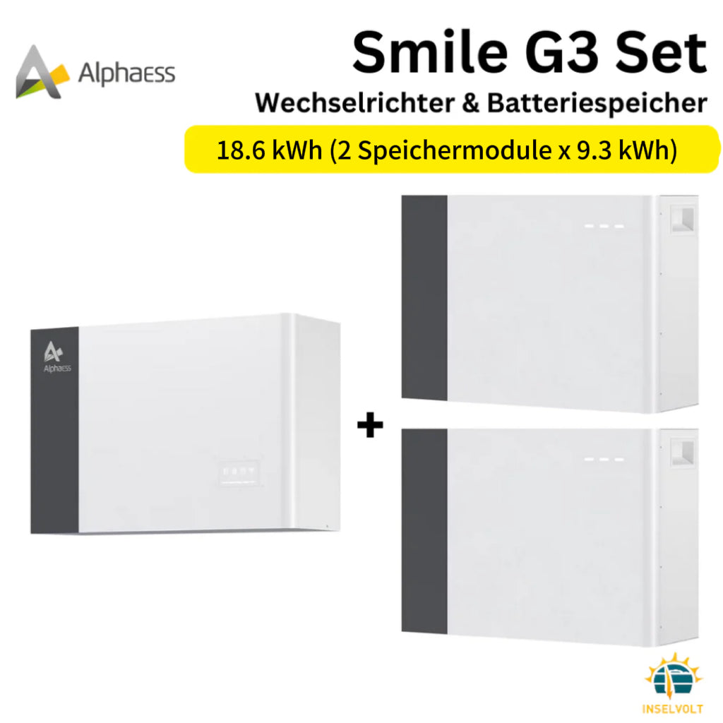 Alpha ESS Smile G3-T15 Wechselrichter und Batteriespeicher-Set