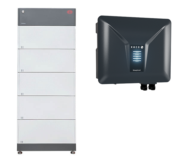 BYD + Kaco B-Box HVS 12.8 + blueplanet hybrid 12.0 NH3-M3 HV-Speichersystem, 12,8 kWh nutzbar, 3-phasig