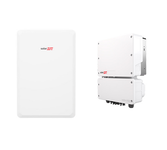 SolarEdge Home Battery HV 10 kWh + SE4000H Home Hub HV-Speichersystem, 9,7 kWh nutzbar, 1-phasig