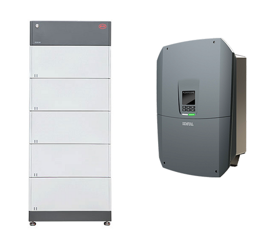 BYD + Kostal BYD HVS 12.8 + PLENTICORE S G3 HV-System, 4,0-7,0 kW, 12,8 kWh nutzbar, 3-phasig