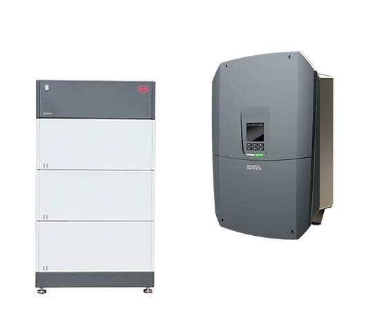 BYD + Kostal B-BOX HVS 7.7 + PLENTICORE M G3 HV-System, 8,5-12,5 kW, 7,68 kWh nutzbar, 3-phasig