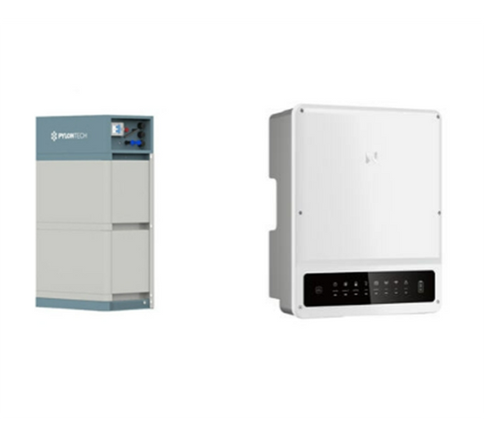 Pylontech + Goodwe Pylontech Force H2 6.7 + Goodwe GW8KN-ET PLUS HV-Speichersystem, 6,7 kWh nutzbar, 3-phasig