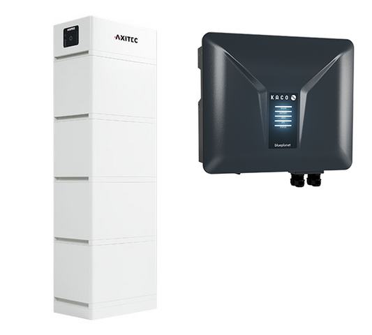 AXITEC + Kaco AXIstorage Li SV2 13.5 + blueplanet 12.0 NH3 M3 HV-Speichersystem, 13,5 kWh nutzbar, 3-phasig