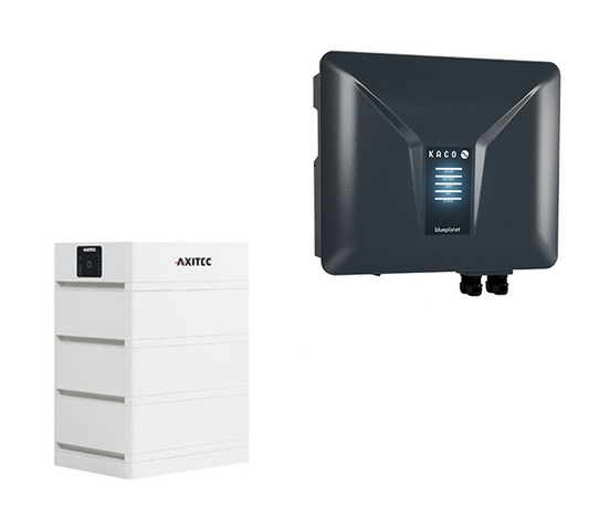 AXITEC + Kaco AXIstorage Li SV1 10.1 + blueplanet 12.0 NH3 M3 HV-Speichersystem, 10,1 kWh nutzbar, 3-phasig