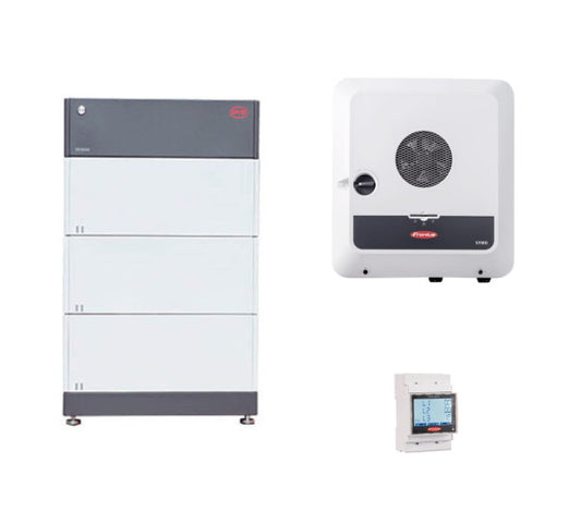 BYD + Fronius B-BOX HVS 7.7 (7,68 kWh) + SYMO GEN24 10.0 PLUS High Voltage Lithium-Ionen-Batteriespeichersystem