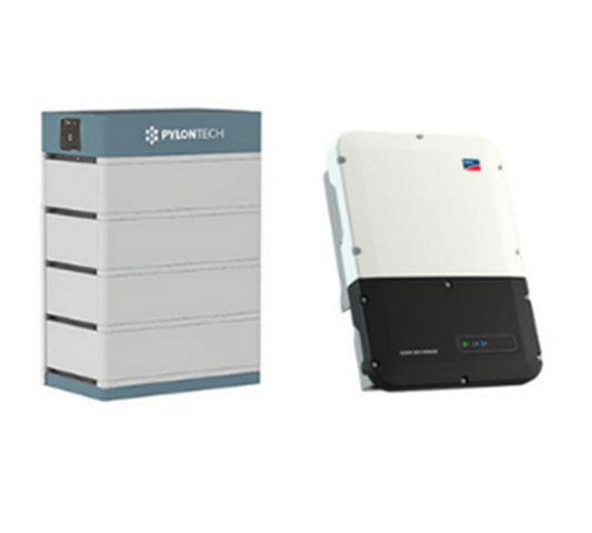 Pylontech + SMA SB Storage 3.7 + Pylontech Force H1 13.5 HV-Speichersystem, 13,5 kWh nutzbar, 1-phasig