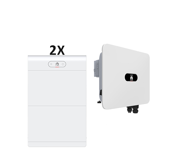 Huawei LUNA2000-14+14-S1 + SUN2000-20K-MB0 HV-Speichersystem, 27,6 kWh nutzbar, 3-phasig