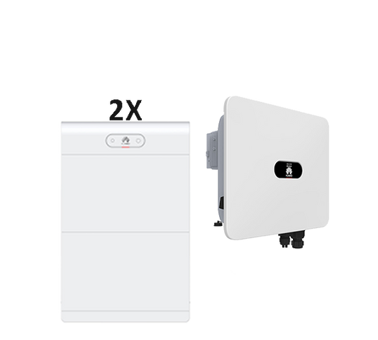 Huawei LUNA2000-14+14-S1 + SUN2000-20K-MB0 HV-Speichersystem, 27,6 kWh nutzbar, 3-phasig