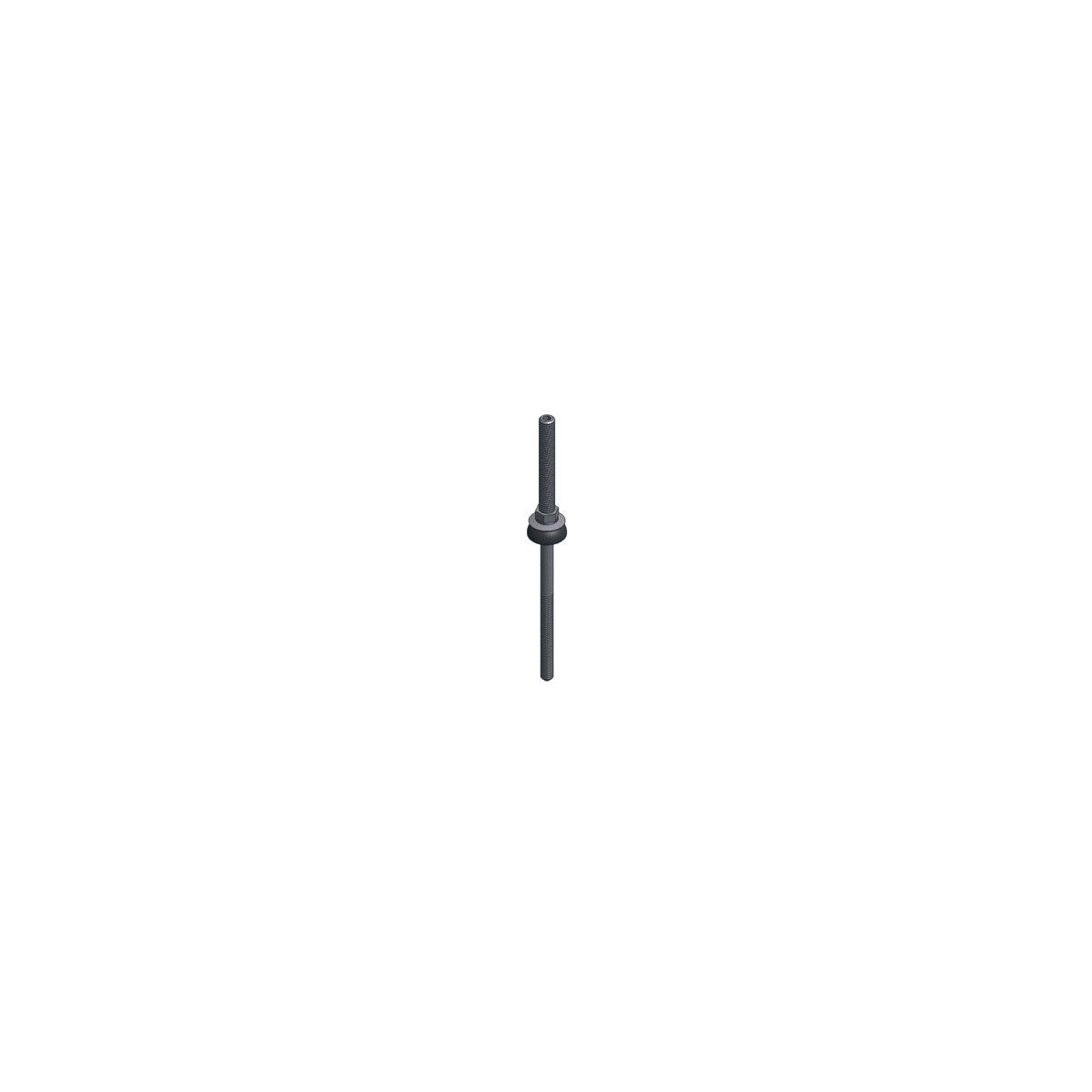 Van der Valk Stockschraube M10x201 mm. Edelstahl (Stahlpfette. Bereich 55-100 mm)