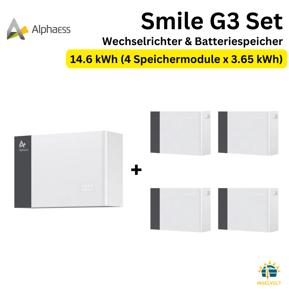 Alpha ESS Smile G3-T6 Wechselrichter und Batteriespeicher-Set