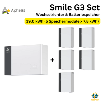 Alpha ESS Smile G3-T6 Wechselrichter und Batteriespeicher-Set