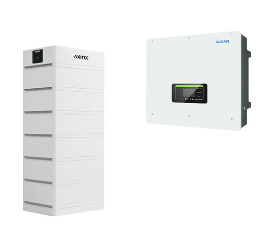 Axitec AXISTORAGE LI SV1 20.2 + Sofar HYD 20KTL-3PH Hybrid-Wechselrichter HV-Speichersystem