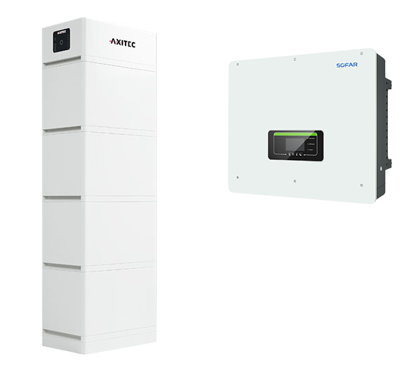 Bild von AXITEC + SOFAR AXISTORAGE LI SV2 13.5 + HYD 10KTL-3PH HYBRID-WR HV-SPEICHERSYSTEM, 13,5 KWH NUTZBAR, 3-PHASIG