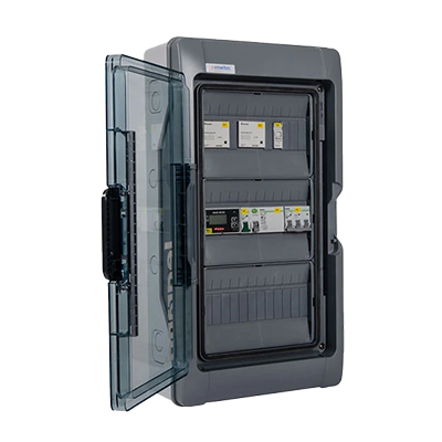 Bild von ENWITEC 3X BATTERY BACKUP BOX 3P 65A-3 (FRONIUS) NETZUMSCHALTBOX FUeR SYMO GEN24 UND SYMO HYBRID