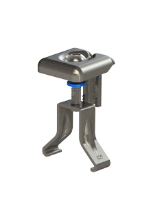 Esdec ClickFit EVO-Modulklemme universal grau