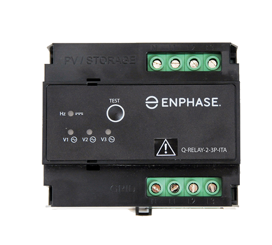 Bild von Enphase Q-RELAIS-2-3P-ITA (ONLY IT) TRENNSTELLE FUeR NETZANSCHLUSS, 3-PHASIG