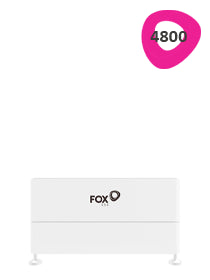 Fox ESS Batteriespeicher, Fox ECS HV ECM4800-2H, 9.32 kWh 1x Master 1x Slave (Nur für H1-Wechselrichter)