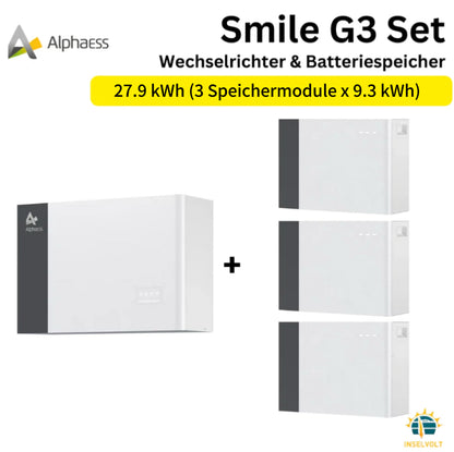 Alpha ESS Smile G3-T15 Wechselrichter und Batteriespeicher-Set