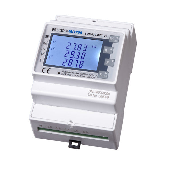 Bild von KACO EASTRON SDM630MCT POWER METER 3-PHASIG, DIREKTE MESSUNG (1/5A)