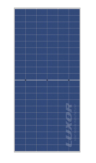 Bild von LUXOR SOLAR ECO LINE N-TYPE HJT GLAS-GLAS BIF M132/715W GLAS-GLAS, BIFAZIAL, MC4 EVO2