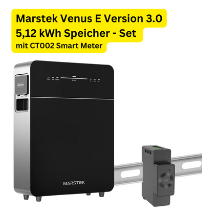 Marstek Venus-E 5,12 kWh Version 3.0 Solarspeicher – All-in-One für Balkonkraftwerke und PV-Anlagen (AC-gekoppelt)