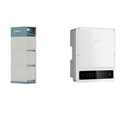 Bild von PYLONTECH + GOODWE PYLONTECH FORCE H2 10.1 + GOODWE GW8KN-ET PLUS HV-SPEICHERSYSTEM, 10,1 KWH NUTZBAR, 3-PHASIG